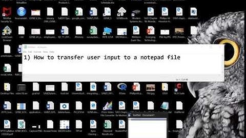 JAVA: Transfer data to notepad