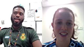 NHS Conversation - Celebrating Allied Health Professionals day with an orthoptist and a paramedic