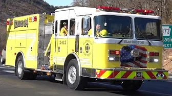 Slatington Fire Department Rescue Engine 24 Responding 11/2/24