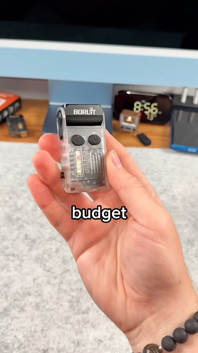 New Budget Flashlight Has So Many Features! - BORUIT V20