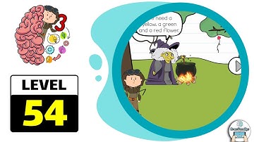 Brain Test 3 Level 54 (Latest version) Walkthrough