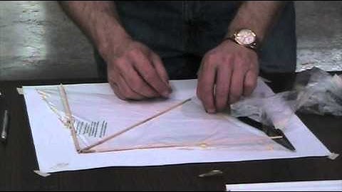 Build a Rogallo Wing, Rocket boosted glider part 7