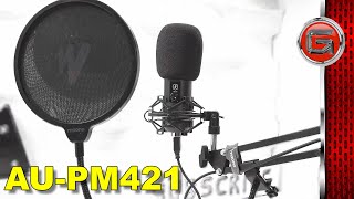 Maono AU-PM421 USB Condenser Microphone Kit Review - 192khz 24bit