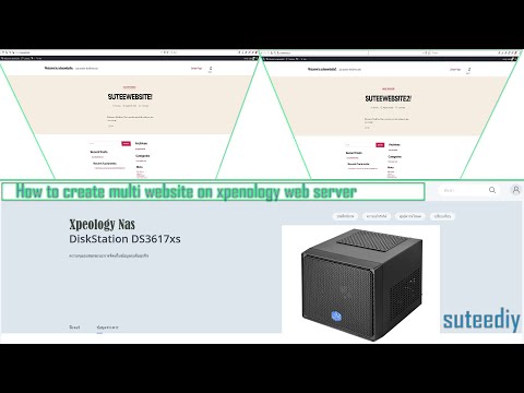การนำ Xpenology Nas มาทำเป็น web server แบบ Multi website