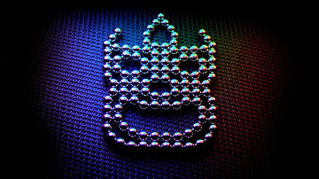 Zen Magnets face / mask - Awesome construction trick!