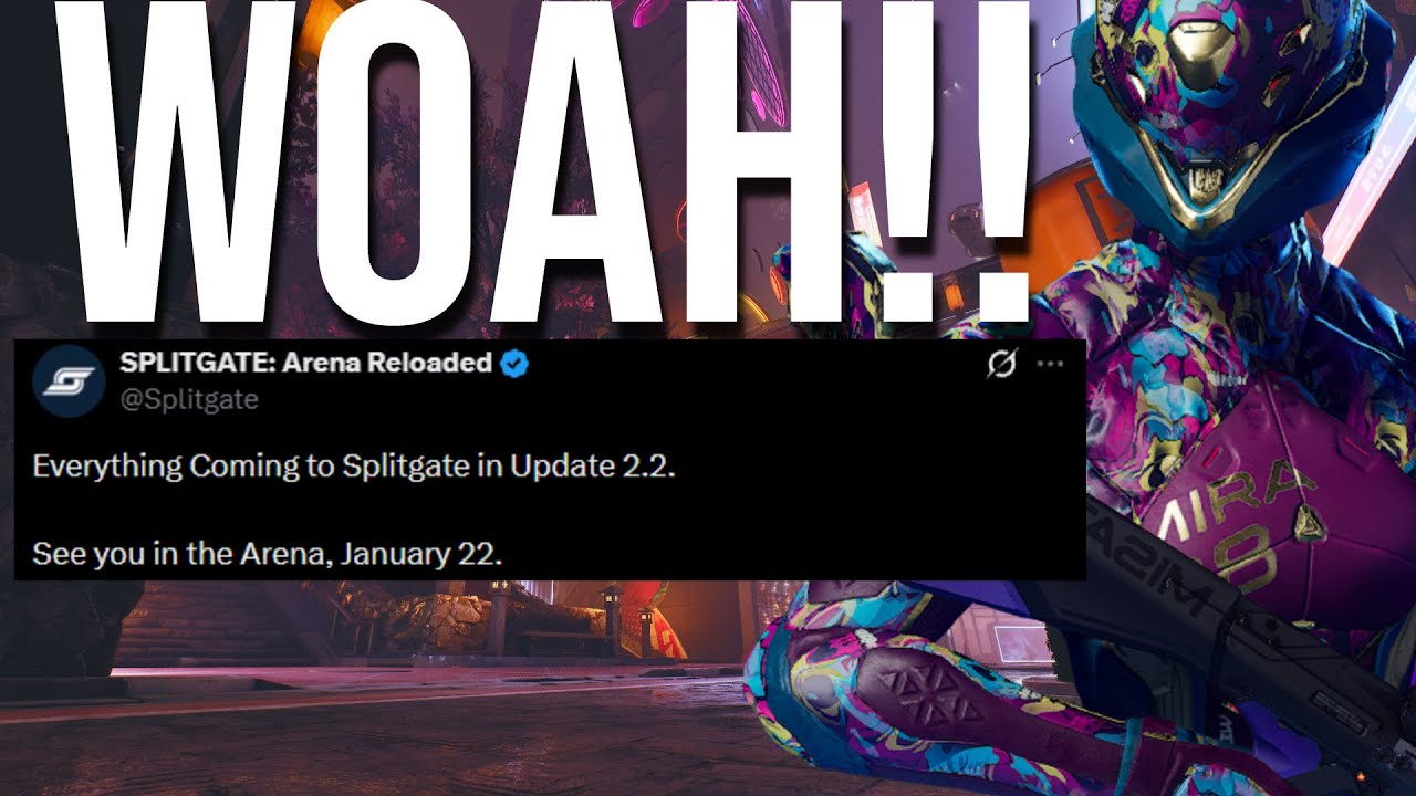 Фанаты Splitgate вот-вот будут в полном восторге... (Подробности крупного обновления контента!)