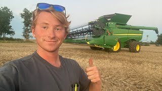 Cutting March beans