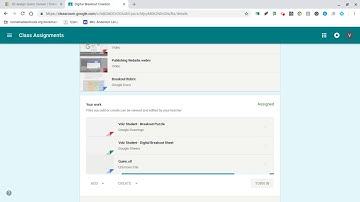 Turning in a Tinkercad Design on Google Classroom