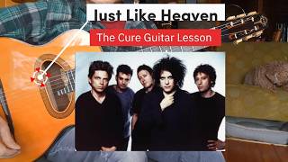 The Cure - Just Like Heaven (Acoustic Cover, Lesson &amp; PDF Guide)