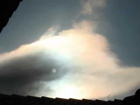 Our Brilliant Sun Shining Through Geoengineered Clouds, Phoenix, 2011