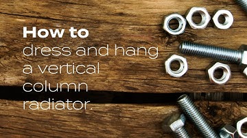How To Dress & Hang A Vertical Designer Radiator | BestHeating