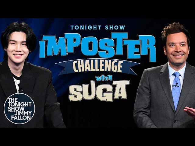 Imposter Challenge with SUGA | The Tonight Show Starring Jimmy Fallon class=
