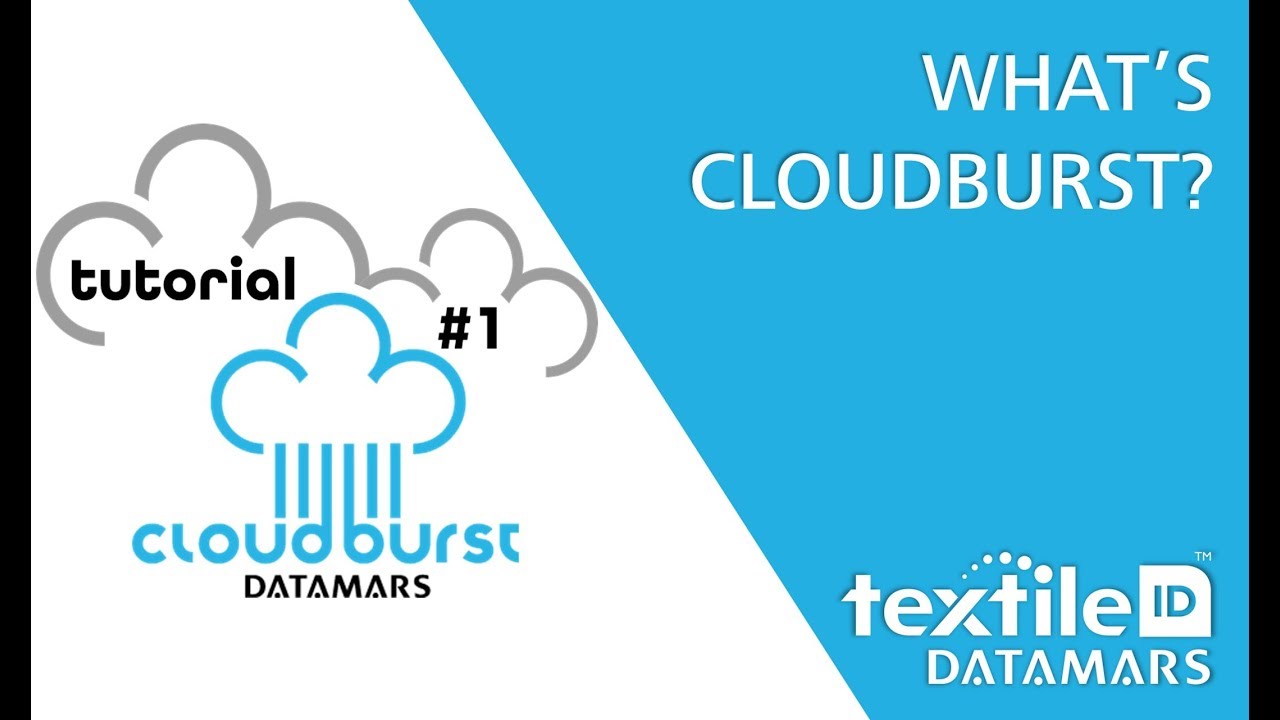 Cloudburst. Brief Cloudburst. Datamars logo. 4011 Cloudburst.