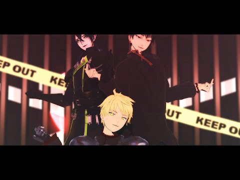 【ジャンル混合MMD】jewel(アーサー、黒澤、マレウス)