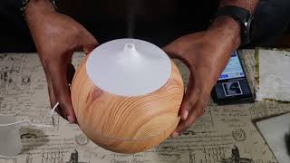 ArtNaturals Essential Oil Diffuser & Humidifier with Bluetooth Speaker Clock & Alarm unboxing!!!