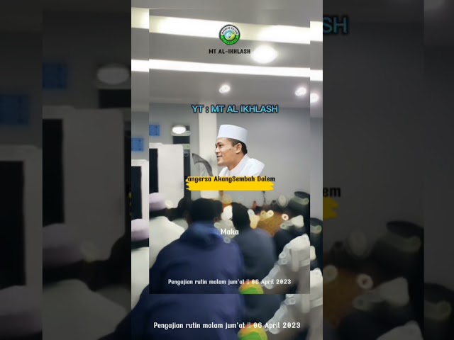 Amal soleh masing - masing di sebutna Jalur Langit #shortvideo #akangsembahdalem class=