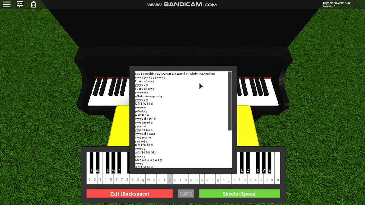 G O O D B Y E T O A W O R L D R O B L O X P I A N O S H E E T Zonealarm Results - two time roblox piano