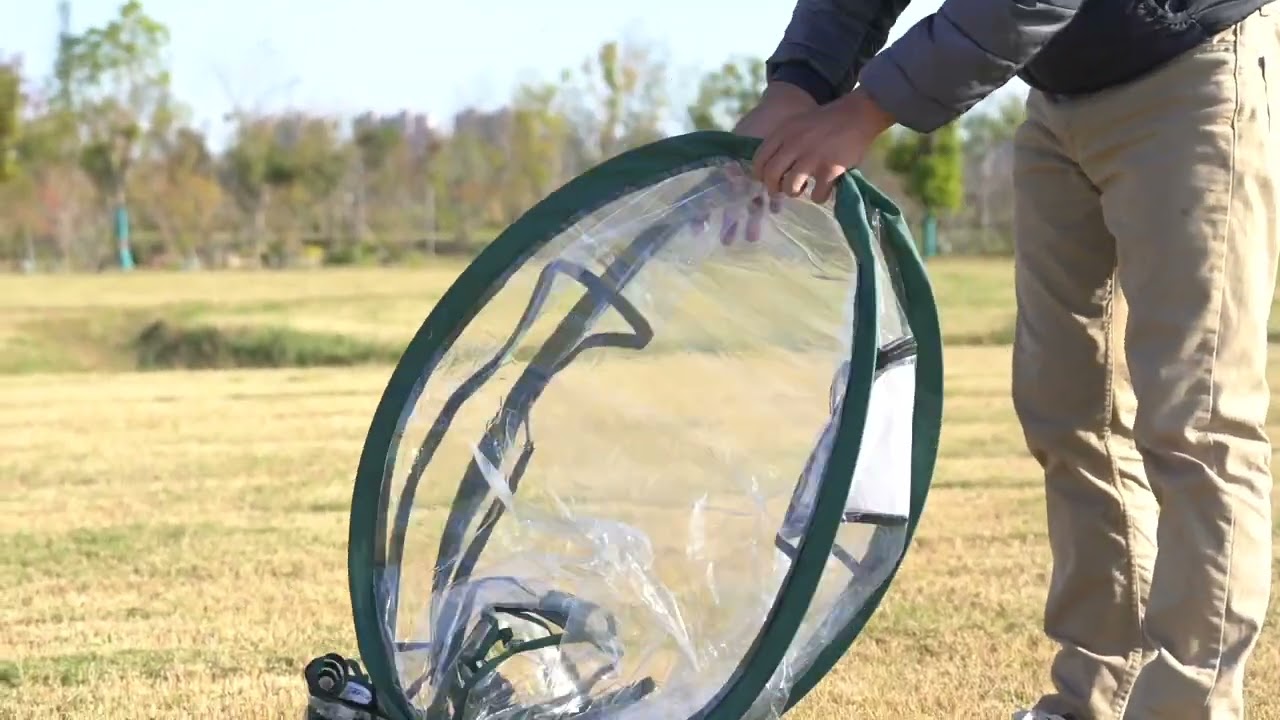 HOW TO FOLD THE TETINY POP UP GREENHOUSE