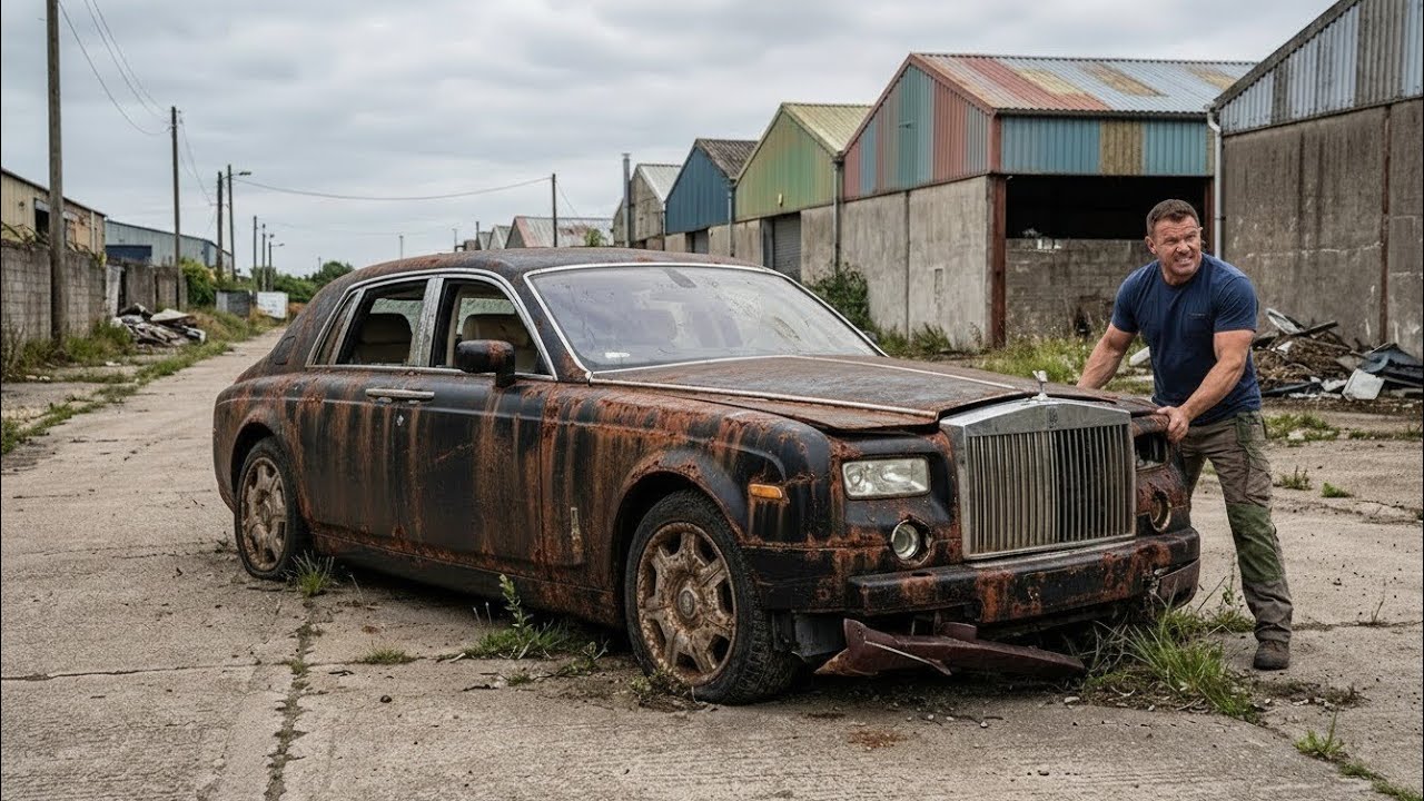 ASMR Rolls-Royce Phantom Restoration | From Total Junk to Brand New Perfection