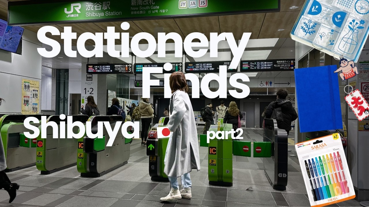 Shibuya Hands Tokyo 🇯🇵 | Japanese Stationery Shopping Finds
