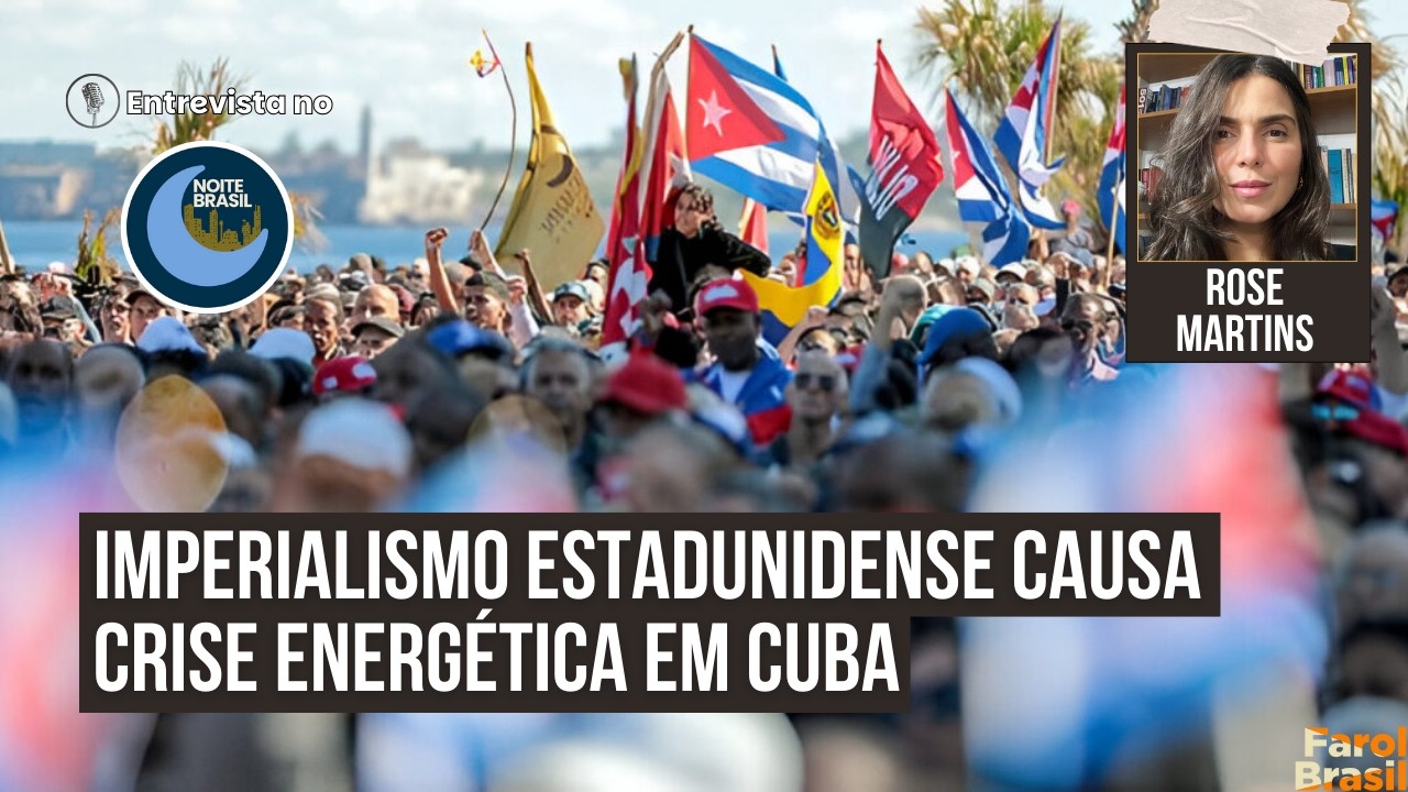 Imperialismo estadunidense causa crise energética em Cuba | Rose Martins