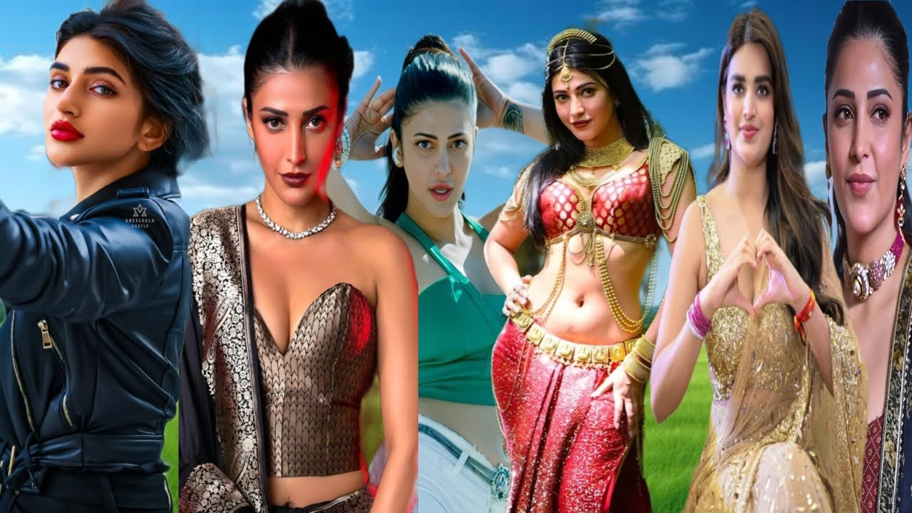 Hot Beautiful acton || Shruti Haasan || Ketika || Sreeleela || Rakul || Tamannaah || Raashii 