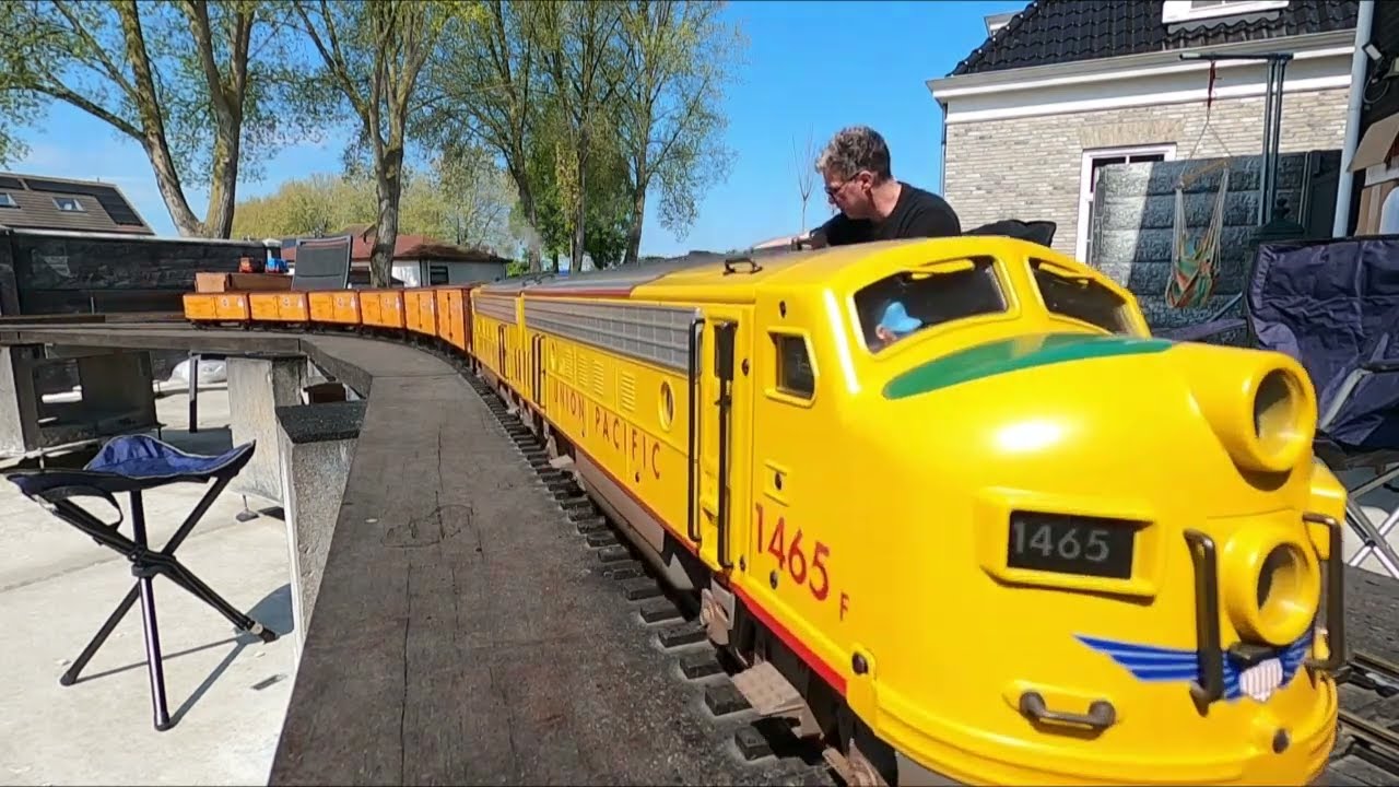 Gauge 1 Live Steam: 20-4-2025 G1MRA GTG in South Holland, The Netherlands