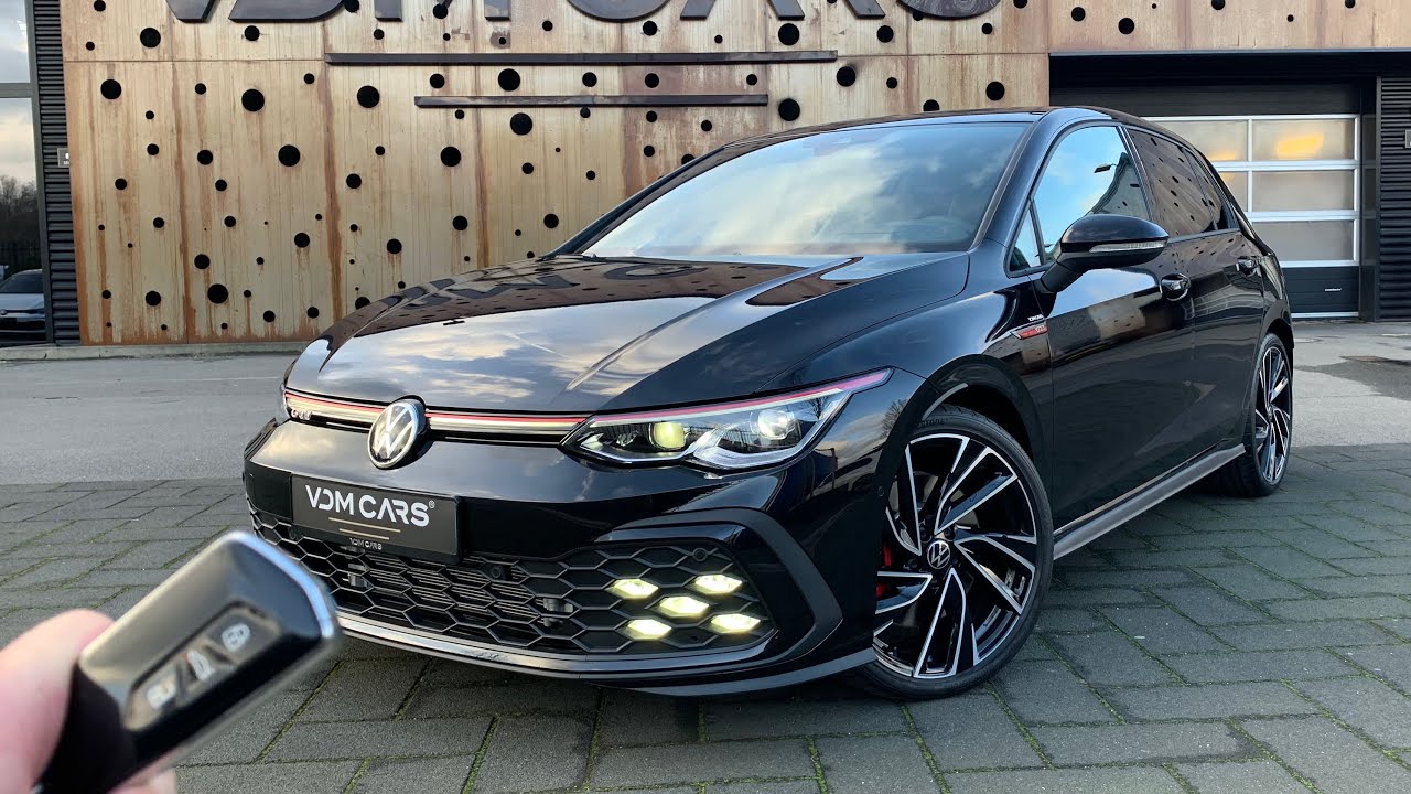 2021 Volkswagen Golf 8 GTI (245 HP) in Deep Black