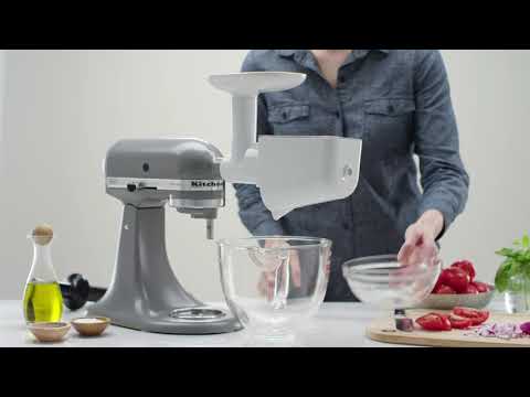 Stand mixer attachment: How to use our fruit & vegetable