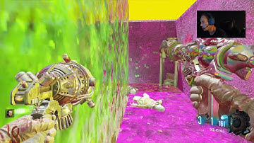 BO3: Custom Zombies | "Insane Rainbow Revenge" Solo (Hard map)