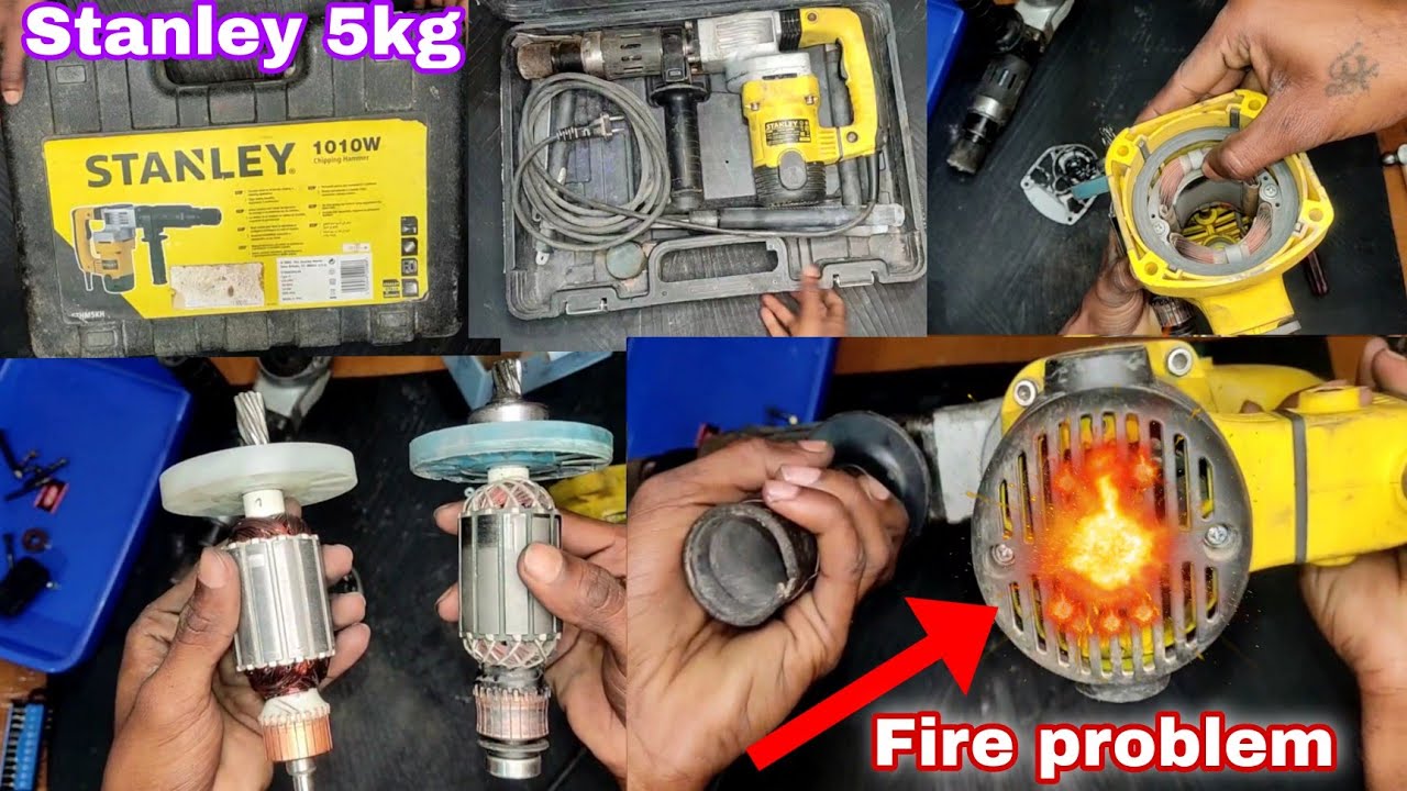 Stanley 5kg demolition hammer repair 