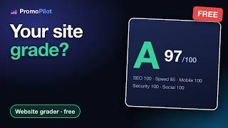 Free Website Grader: Get an A–F SEO Score for Any Page (SEO, Speed, Mobile, Security)