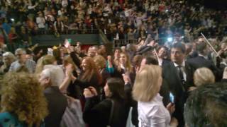 Entrada de André Rieu al Luna Park el 17 de septiembre de 2016 en argentina