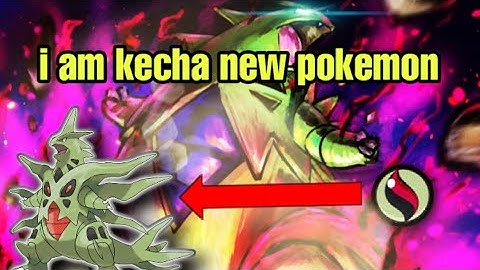 i am kecha tyranitar pokemon//pokemon infinity island gameplay