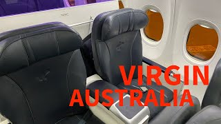 Flying Virgin Australia Business Class (B737-800 · PER-MEL)