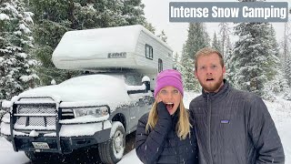 Stranded in A Colorado Blizzard  We’re EXTREMELY Unprepared for Winter (Raw & Intense)