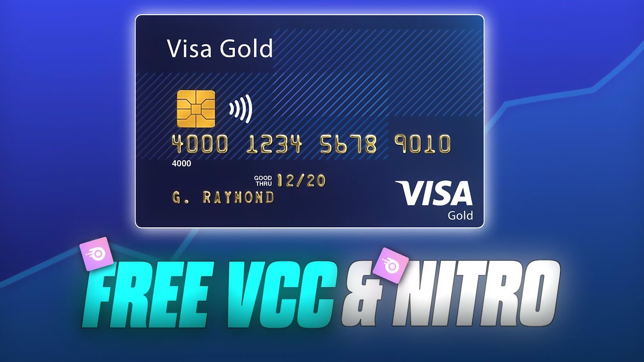 How to Get FREE Working VCC for Claiming Discord Nitro