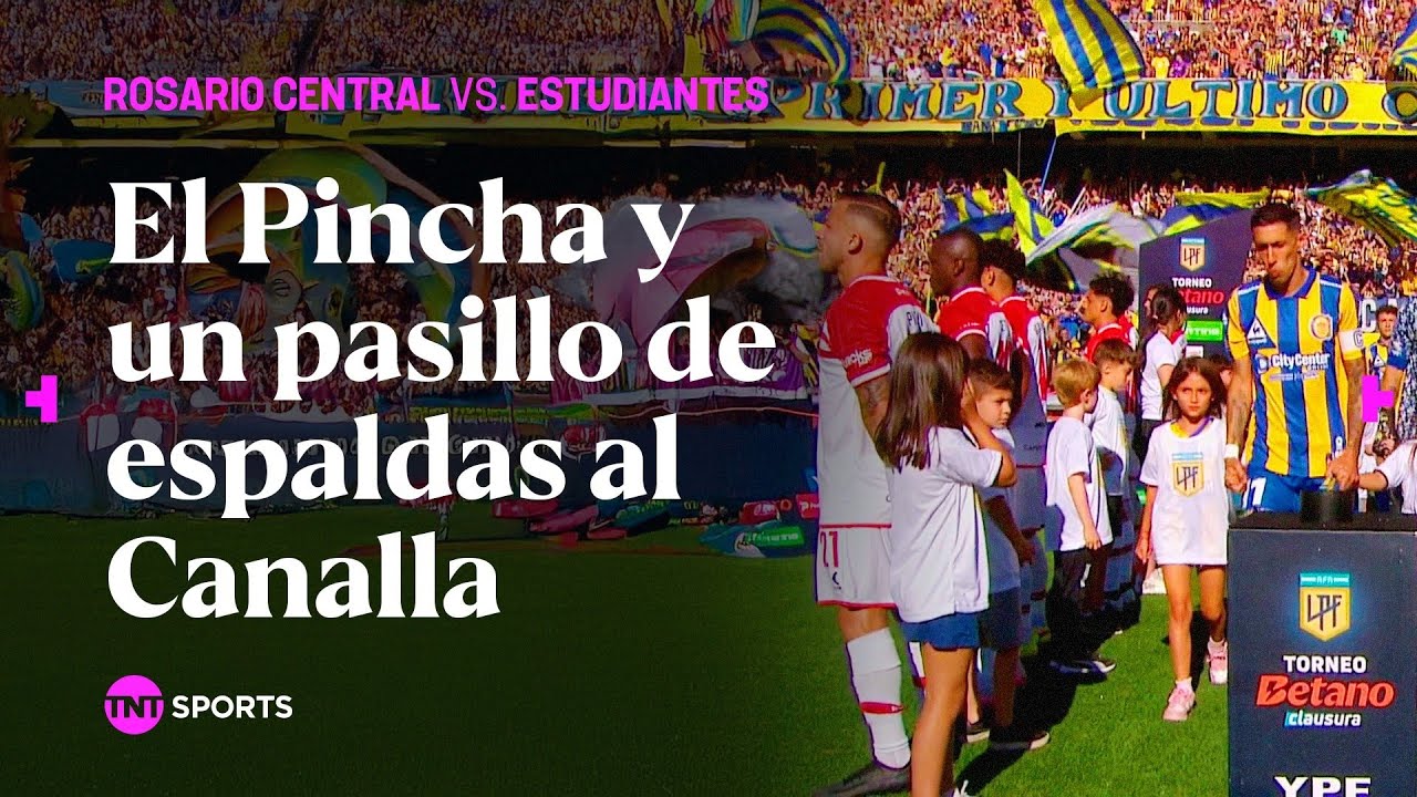 ESTUDIANTES le hizo un PASILLO DE ESPALDAS a un ROSARIO CENTRAL que CELEBRÓ EL TÍTULO