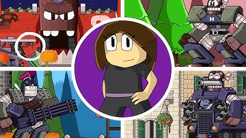 Dan the Man - All Bosses with Josie