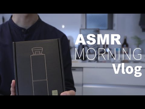 【朝食Vlog】美味しいコーヒーが飲める道具の衝撃と、スノーマンの行方 【ASMR/立体音響/イヤホン推奨】