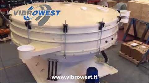 Tumbler Screening Machine mod. VAN  -  Test - Vibrowest
