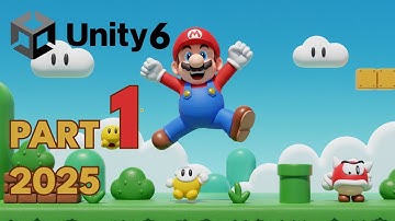 Mario Game Tutorial for Beginners | Build in Unity 6 (2025) Step-by-Step | Part 1 #mariobros #unity