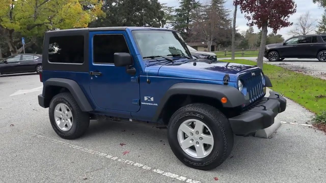 2009 Jeep JK Wrangler X 4×4 202 horsepower - Only 55k miles!