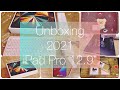 【Unboxing】2021 iPad Pro 12.9” 256GB + Apple Pencil + accessories 開封動画🍎✨M1
