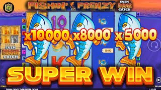 Fishin’ Frenzy Even Bigger Catch 🔥 Online Slot EPIC Big WIN - Blueprint Gaming - Is It a my MAX WIN? screenshot 5