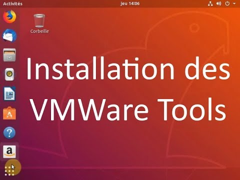 Installation des VMWare Tools sur une machine virtuelle Ubuntu 18.04