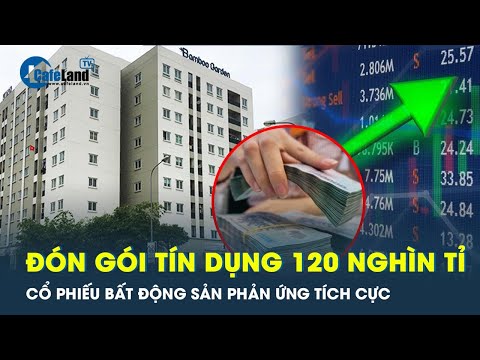 Cổ phiếu bất động sản ‘ngóng’ gói tín dụng 120.000 tỷ đồng | CafeLand mới nhất 2023