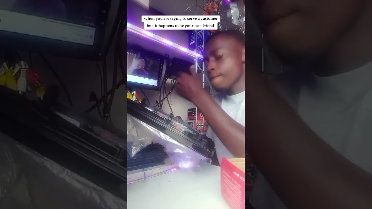 When you stutter infront of a client  