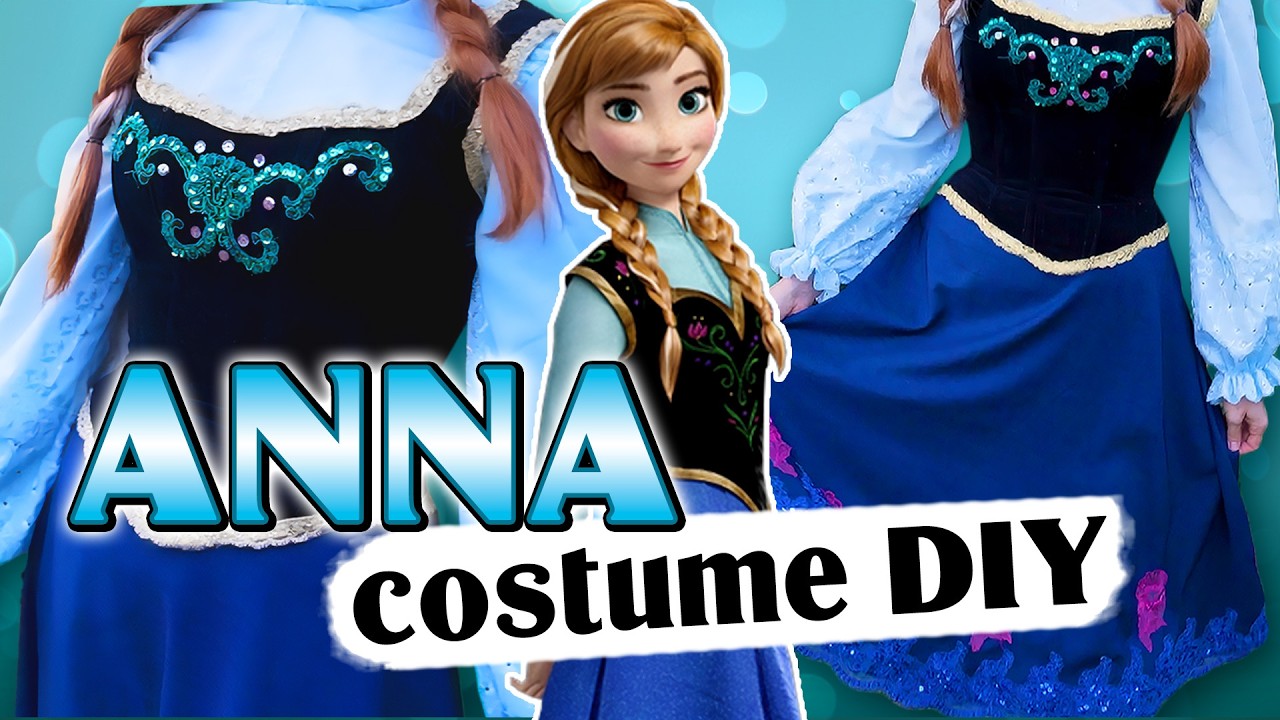 I tried to sew a Frozen Anna costume in ONE day!