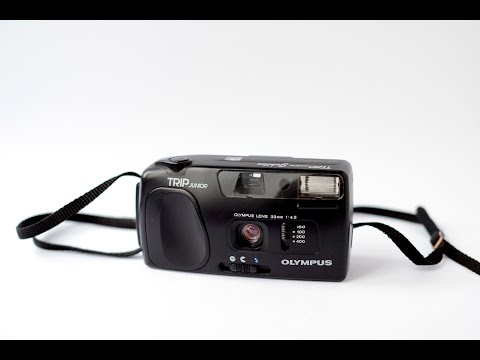 Olympus TRIP Junior Jubilee camera 35mm film - YouTube